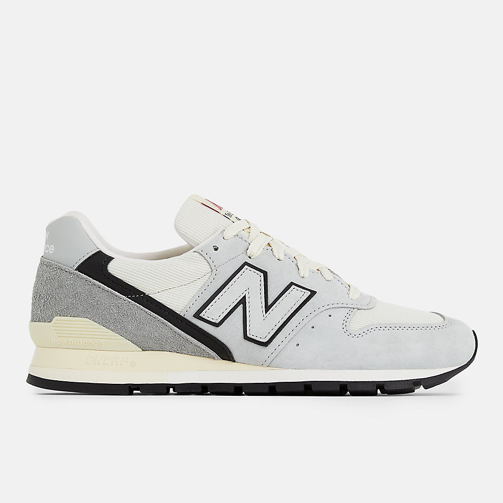 New Balance Made in USA 996 Shoes Grey with Black